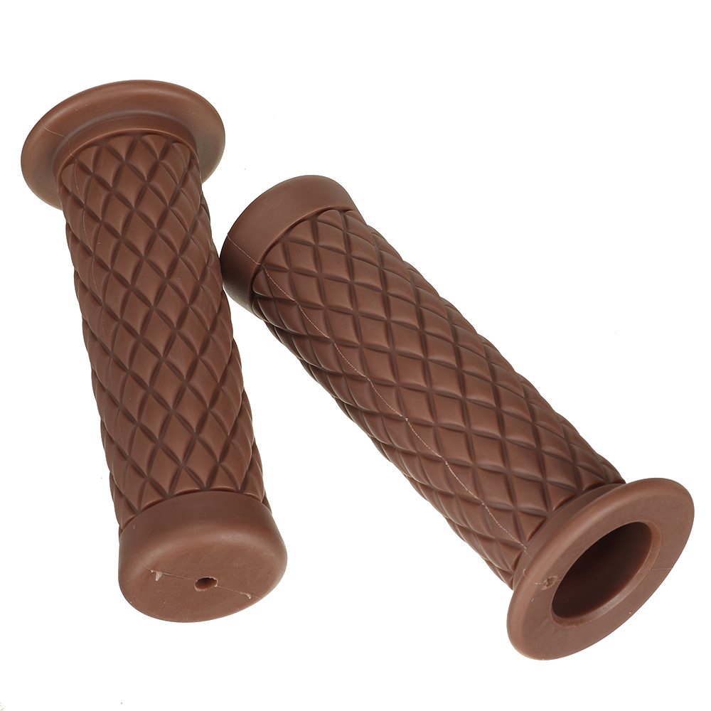 25mm-Motorcycle-Handlebar-Hand-Grip-Black-Cafe-Racer-Bubber-Clubman-Custom-For-HondaHarley-1198241