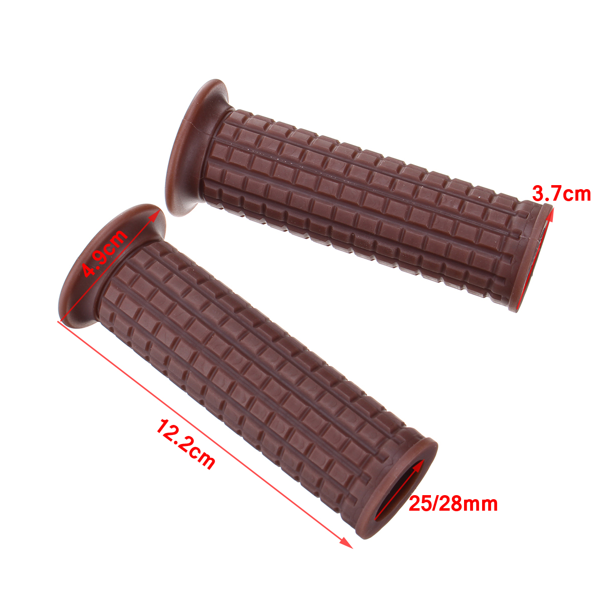 25mm28mm-Motorcycle-Soft-Rubber-Handlebar-Grip-Cover-Universal-1457637
