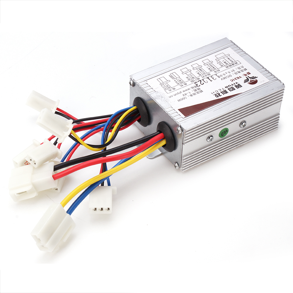 36V-500W-Brushed-Controller-With-Throttle-Twist-Grips-78-inch-22mm-For-Electric-Scooter-Bicycle-1142210