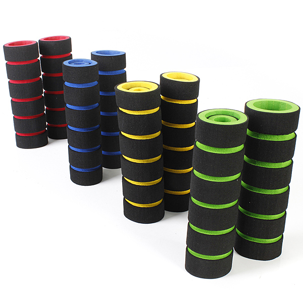 4pcs-Motorcycle-Handlebar-Grip-Cover-Set-Soft-Non-Slip-Foam-939016