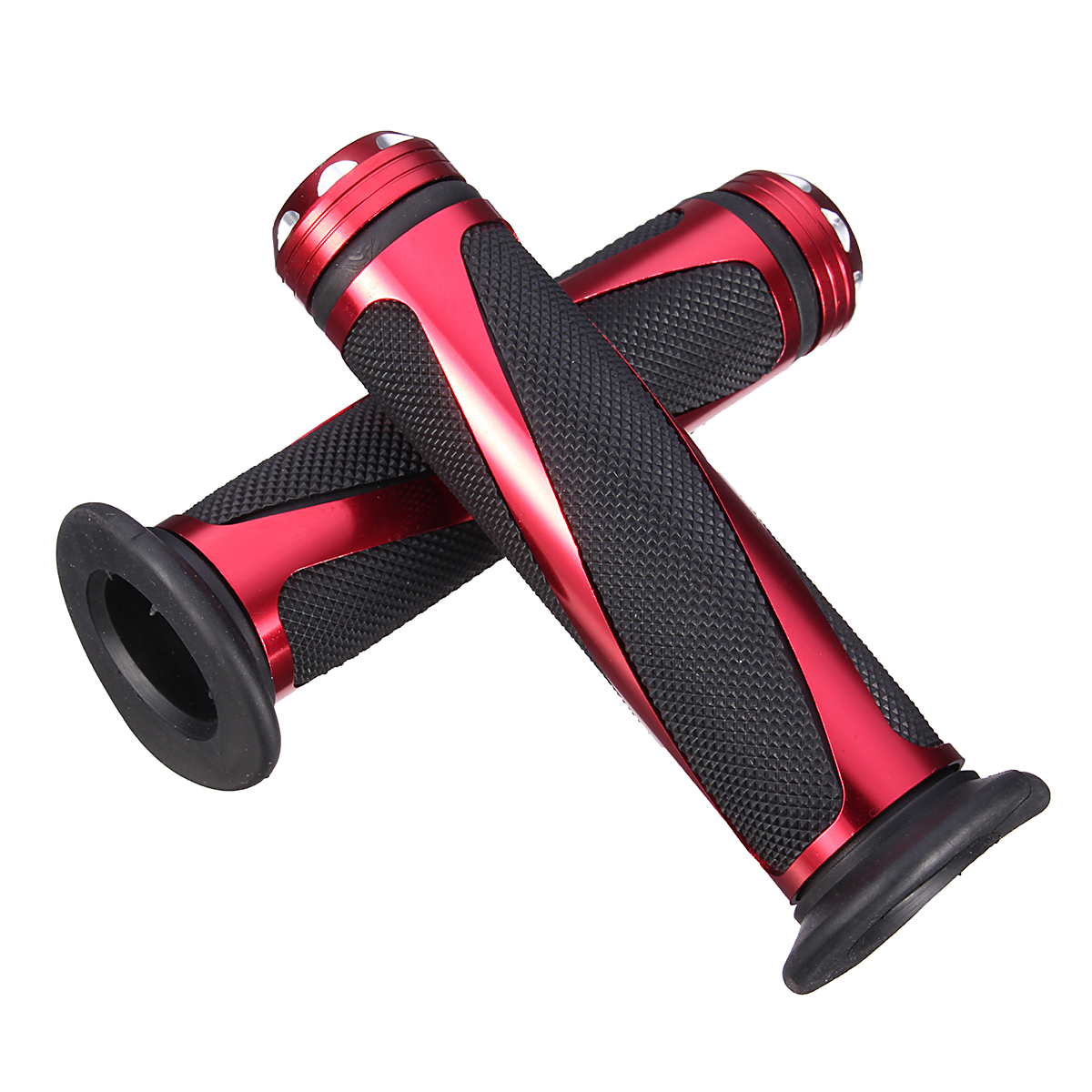 78-Inch-22mm-Aluminum-Motorcycle-Handlebar-Gel-Hand-Grips-Bar-Rubber-939018