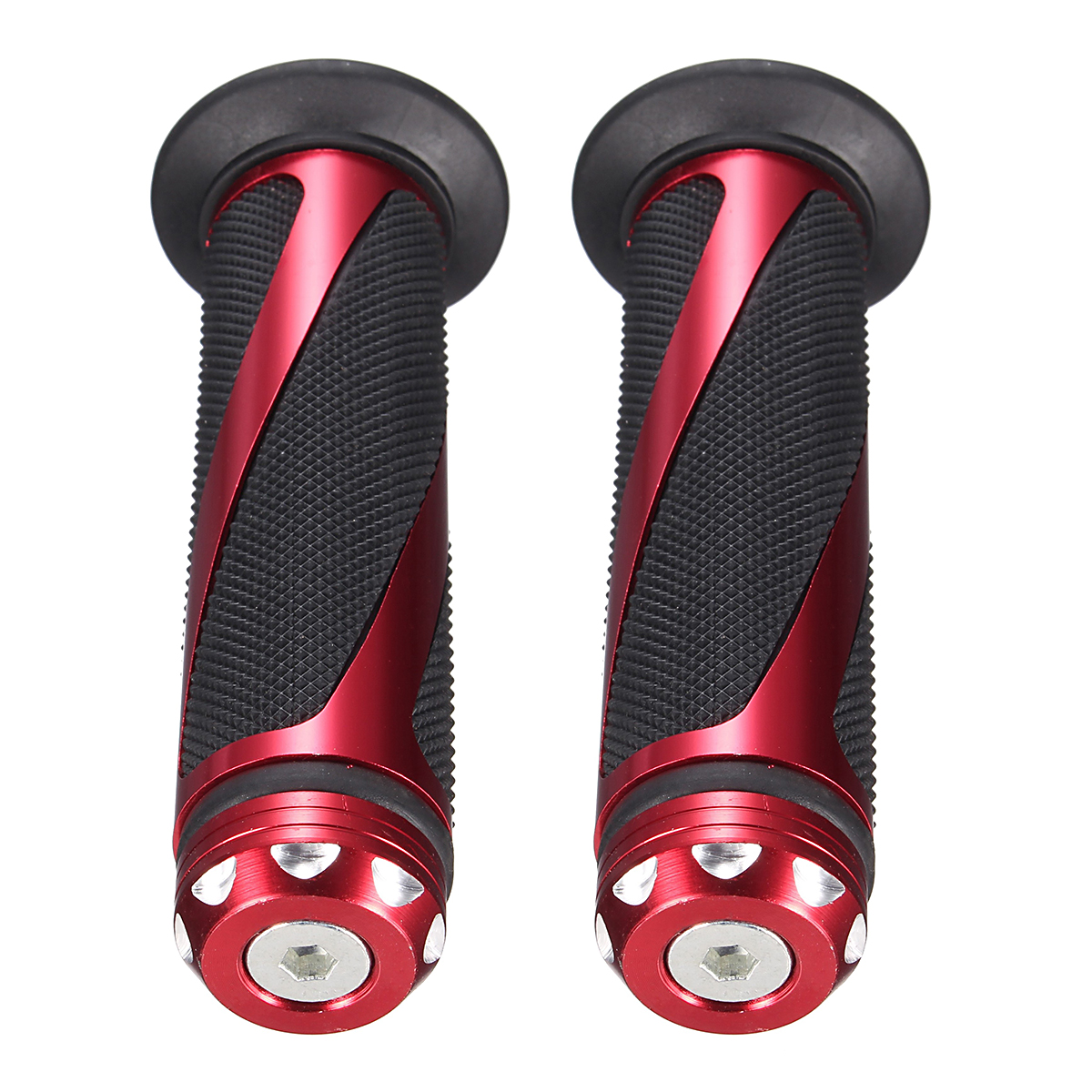 78-Inch-22mm-Aluminum-Motorcycle-Handlebar-Gel-Hand-Grips-Bar-Rubber-939018