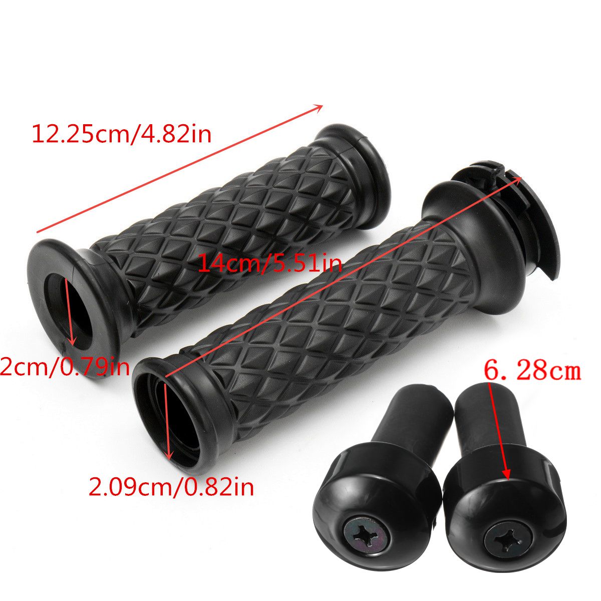 78inch-22mm-Motorcycle-Rubber-Handlebar-Hand-Grip-For-Cafe-Racer-Bobber-Clubman-1144923