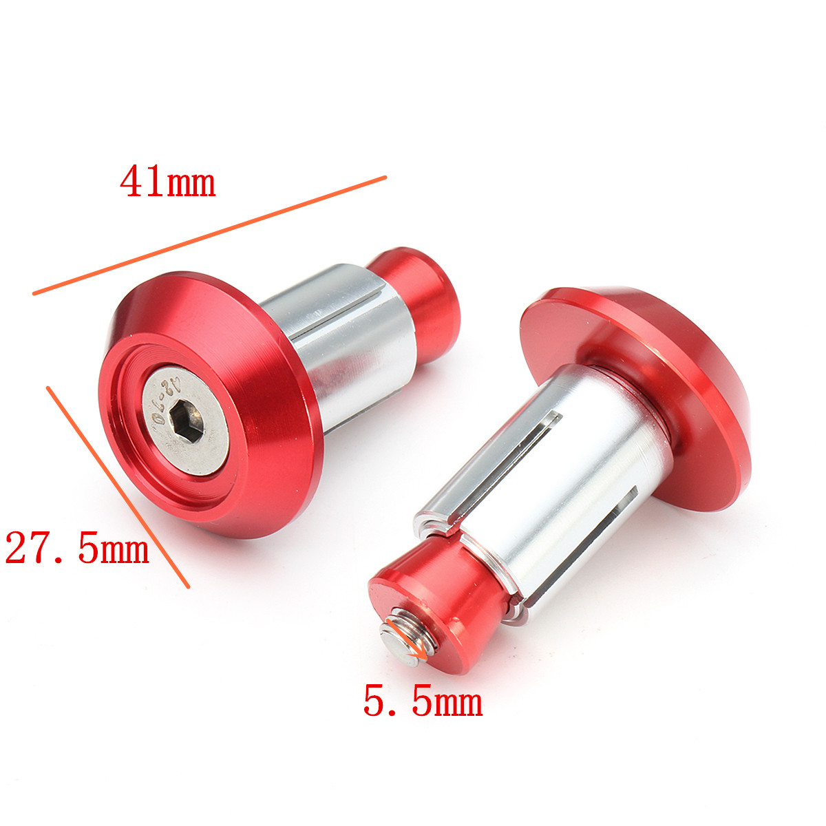 Aluminum-Handlebar-End-Plugs-For-KTM-50c-990cc-SXEXCSMRMXCSXS-2000-2016-1173975