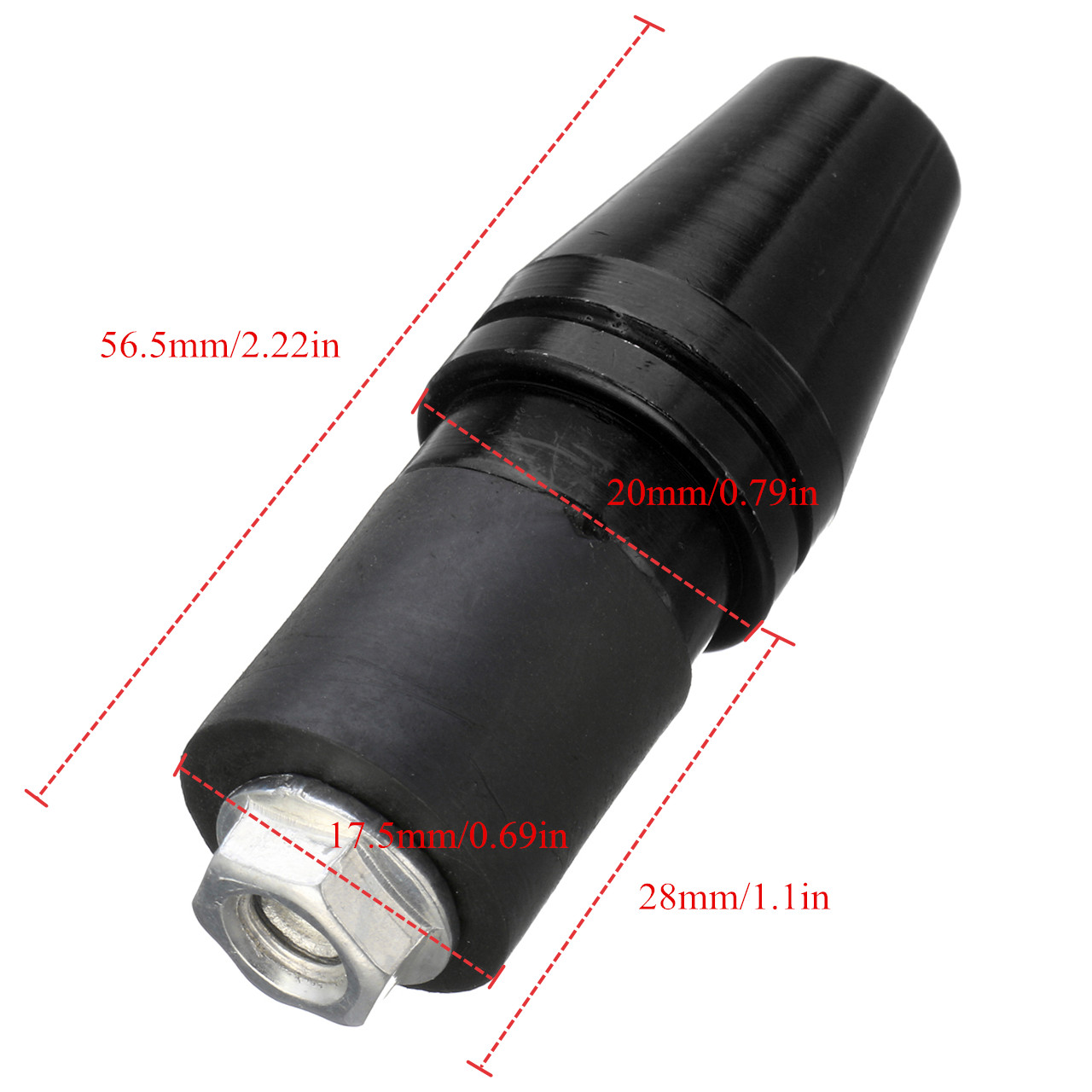 CNC-78inch-Aluminum-Handlebar-Bullet-Grip-Bar-End-Slider-Plug-Motorcycle-Dirt-Bike-1180104