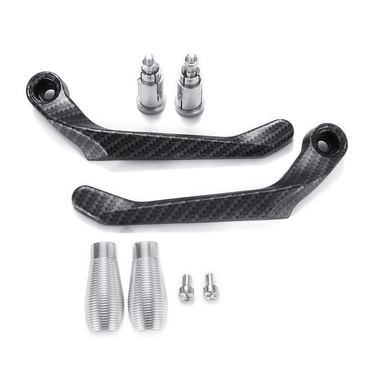 Carbon-Fiber-Motorcycle-Motorbike-Handlebar-Grip-Aluminum-Alloy-Protective-Guards-Bar-1450670