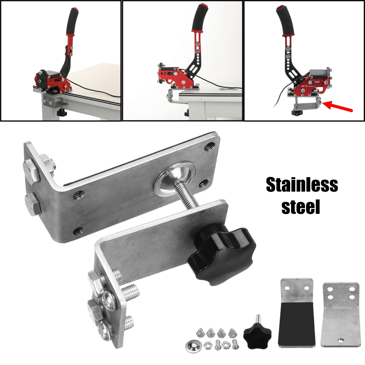 Fixture-Clamp-of-14bit-Hall-Sensor-USB-Handbrake-SIM-For-Racing-Games-G252729-T500-1506759
