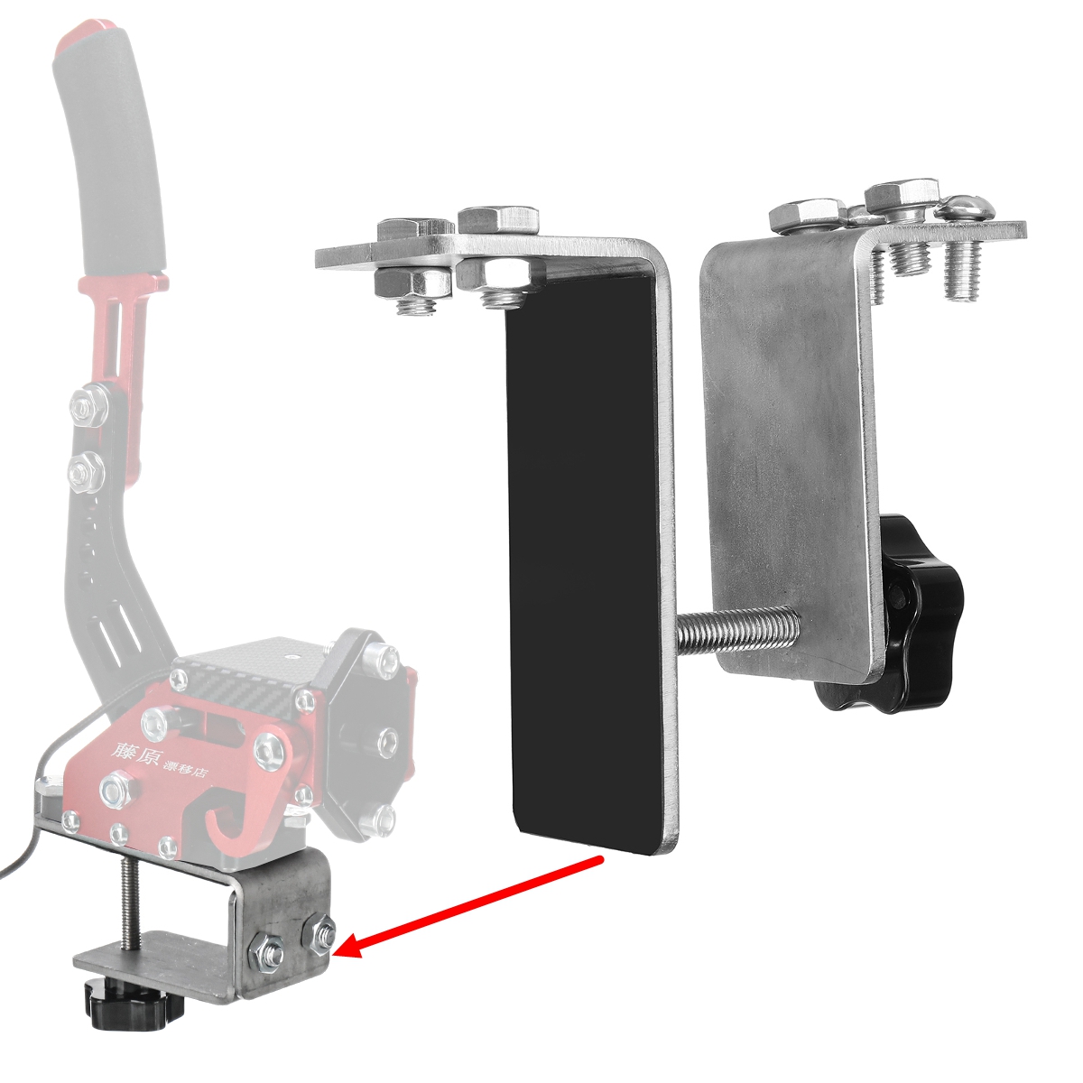 Fixture-Clamp-of-14bit-Hall-Sensor-USB-Handbrake-SIM-For-Racing-Games-G252729-T500-1506759