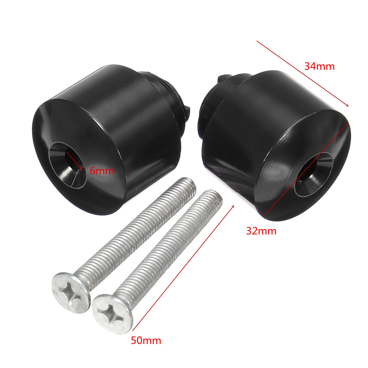 Handlebar-Handlebar-Ends-Weight-Grip-Cap-For-Honda-CBR-954-929-RR-VFR800-GL1800-1187790