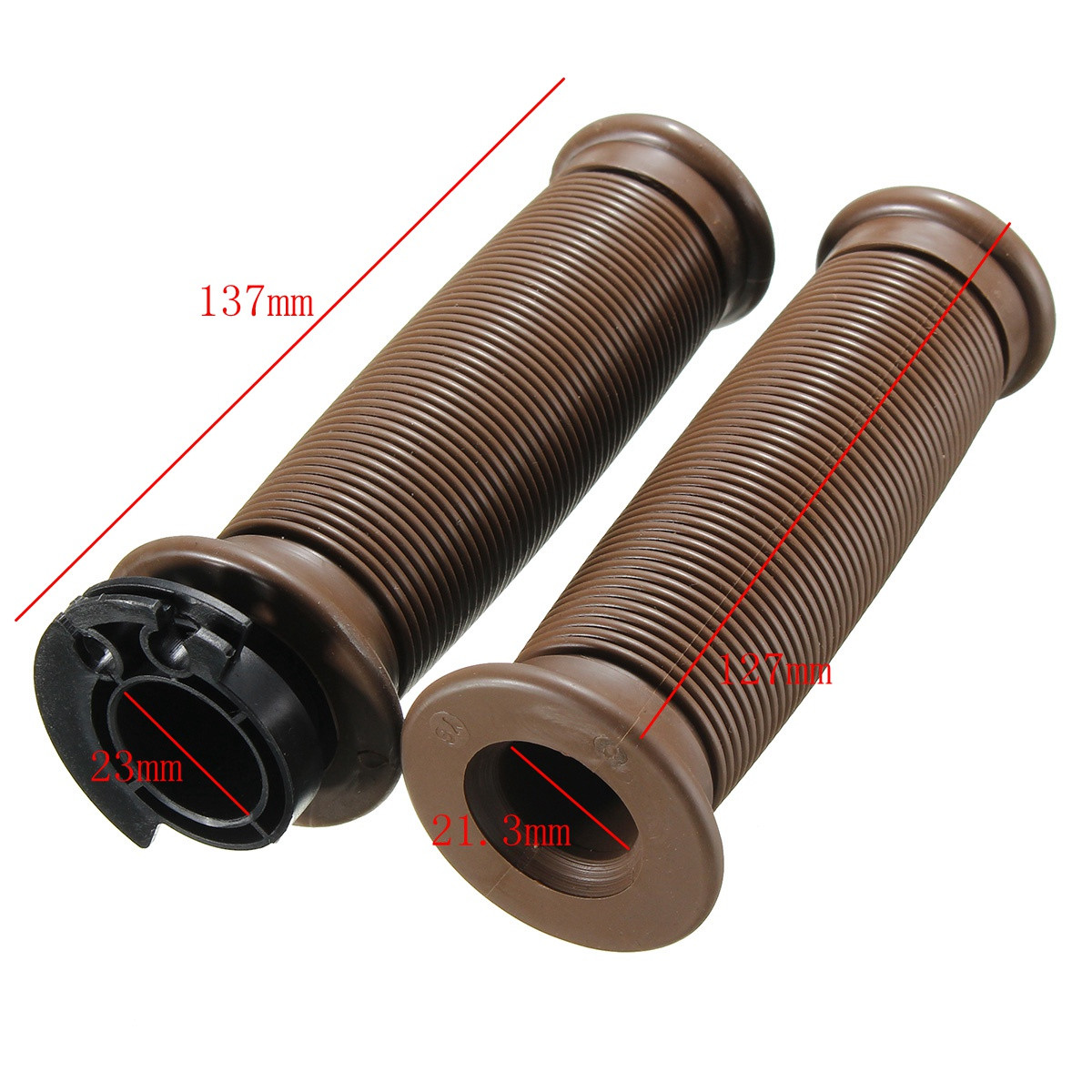 Motorcycle-78-Inch-Handlebar-Grips-For-Cafe-Racer-Bobber-Clubman-Custom-1108448