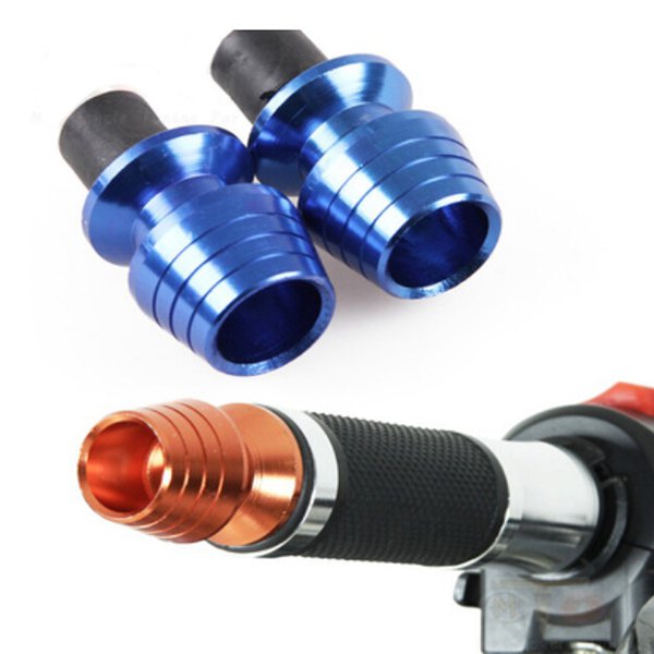 Motorcycle-CNC-Aluminum-Handlebar-Hand-Grips-Bar-Ends-942193