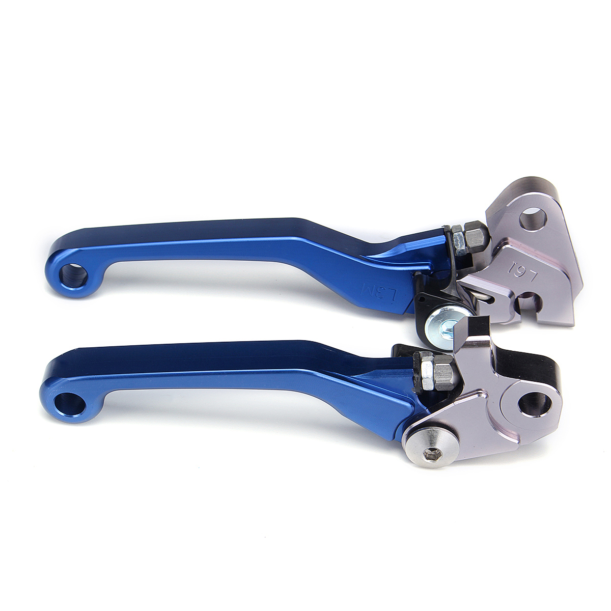 Motorcycle-CNC-Brake-Clutch-Levers-Handlebar-Grips-For-KAWASAKIYamaha-YZ125250-2001-2007-YZ250F-1361742