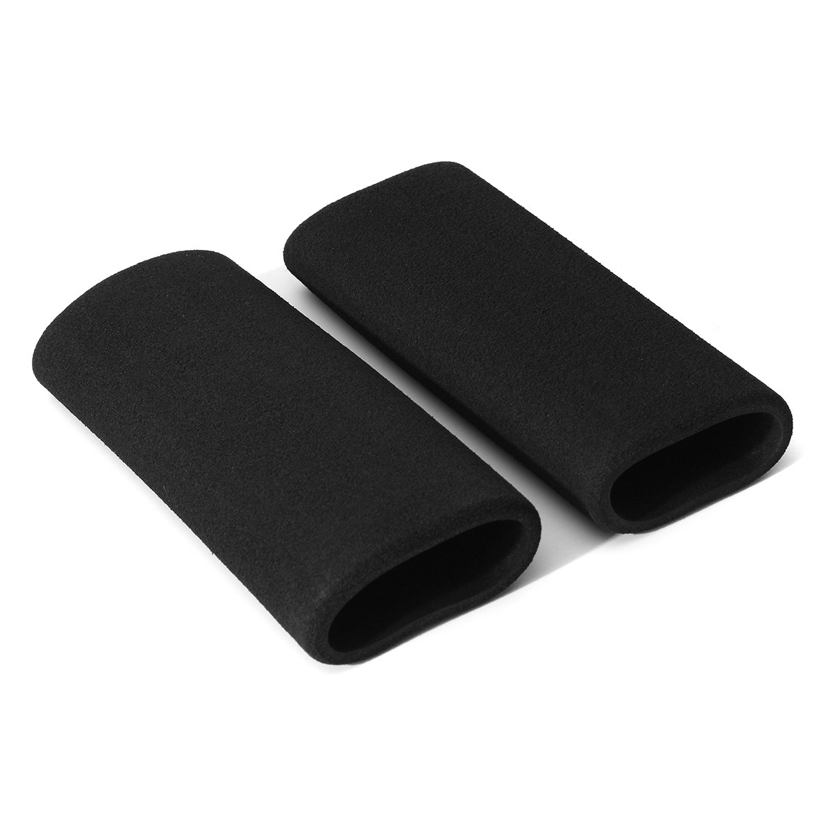 Motorcycle-Foam-Handlebar-Grip-Slip-on-Anti-Vibration-Comfort-Cover-Black-1640744