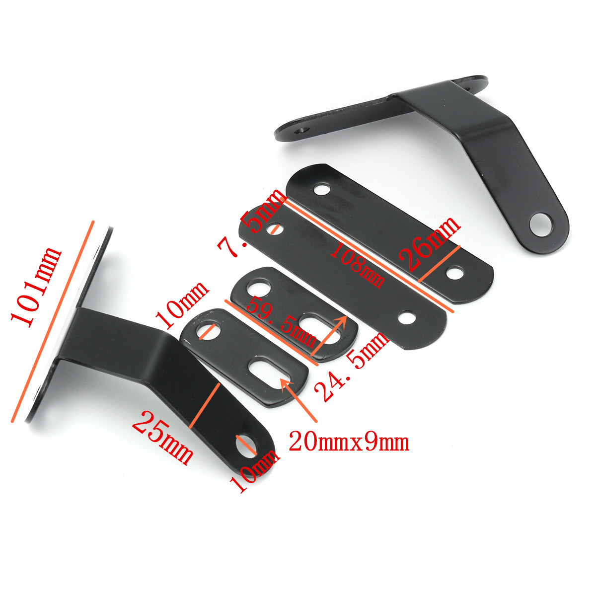 Motorcycle-Handle-Hand-Guard-Protector-Wind-Deflectors-Shield-1202576