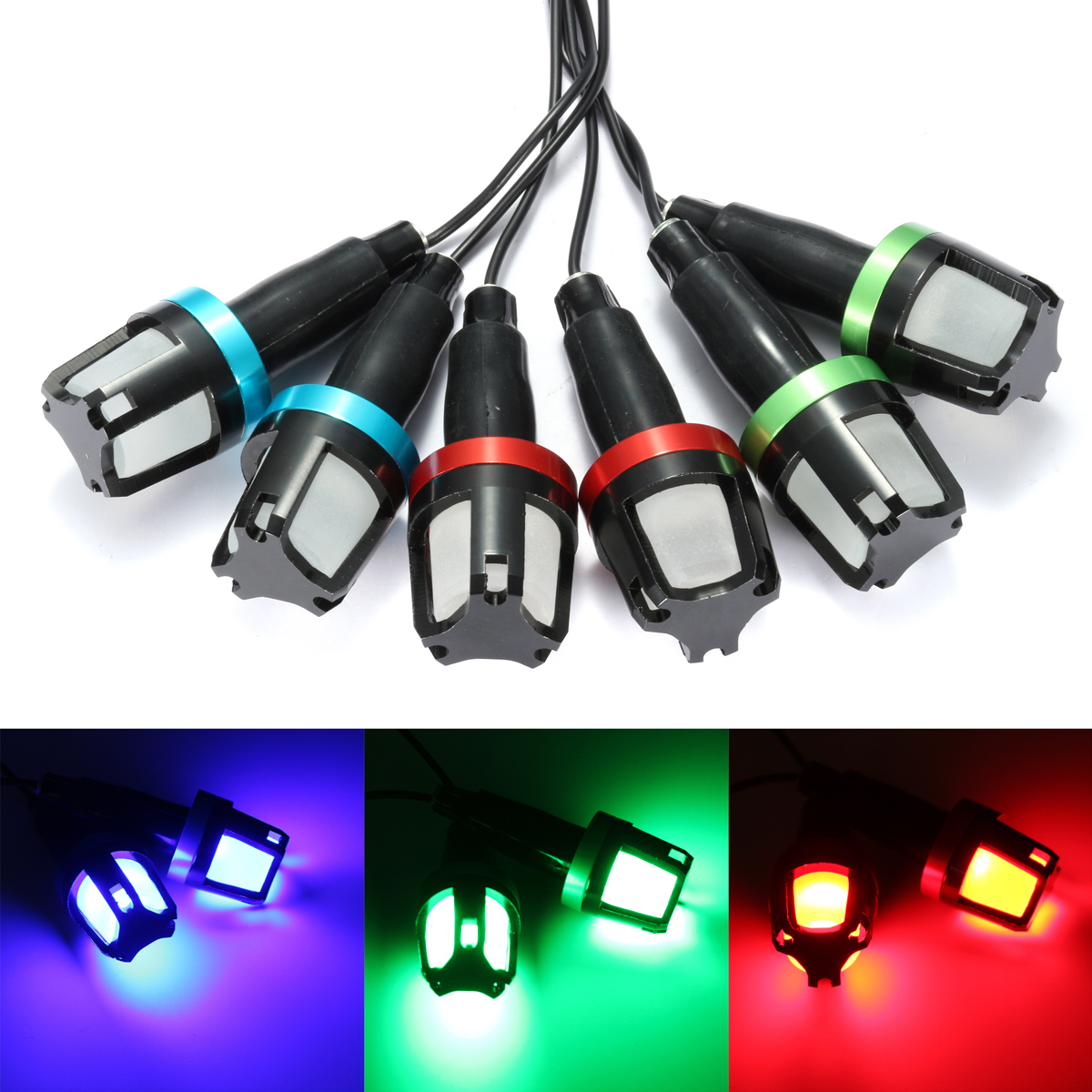 Motorcycle-Handlebar-Grip-End-Plug-Turn-Signal-LED-Indicator-Light-Universal-1104493