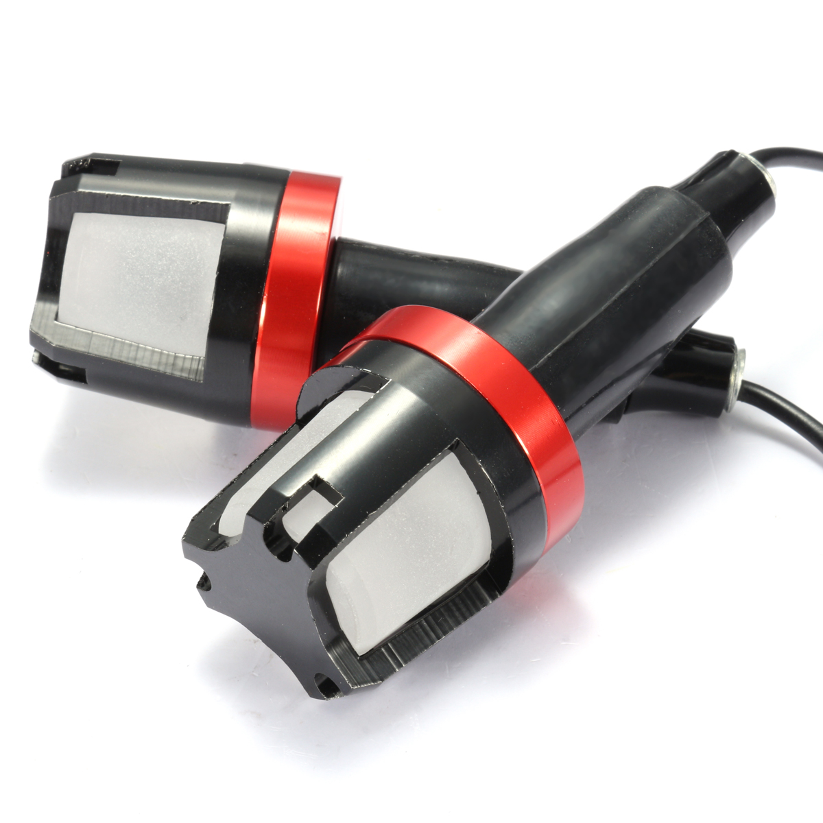 Motorcycle-Handlebar-Grip-End-Plug-Turn-Signal-LED-Indicator-Light-Universal-1104493