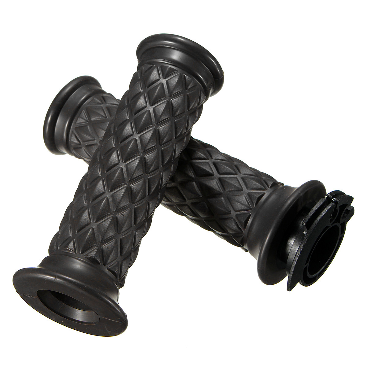 Motorcycle-Handlebar-Grip-End-Vintage-Cafe-Racer-Bobber-Clubman-Custom-1114438