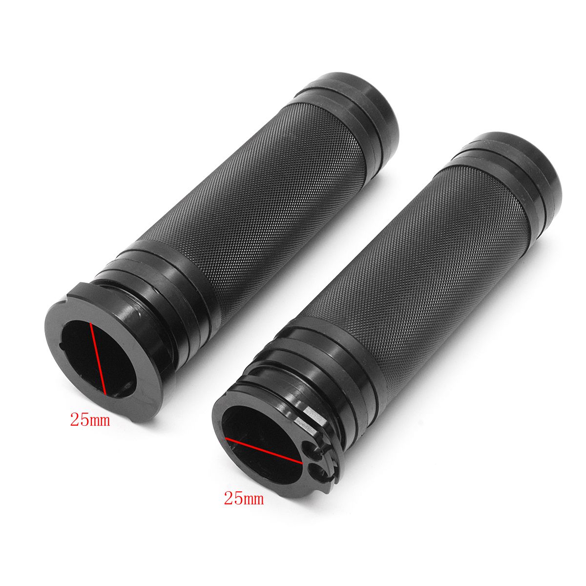 Pair-1inch-25mm-Motorcycle-Handlebar-Hand-Grips-For-Harley-Sportster-Cruiser-Bobber-1257008