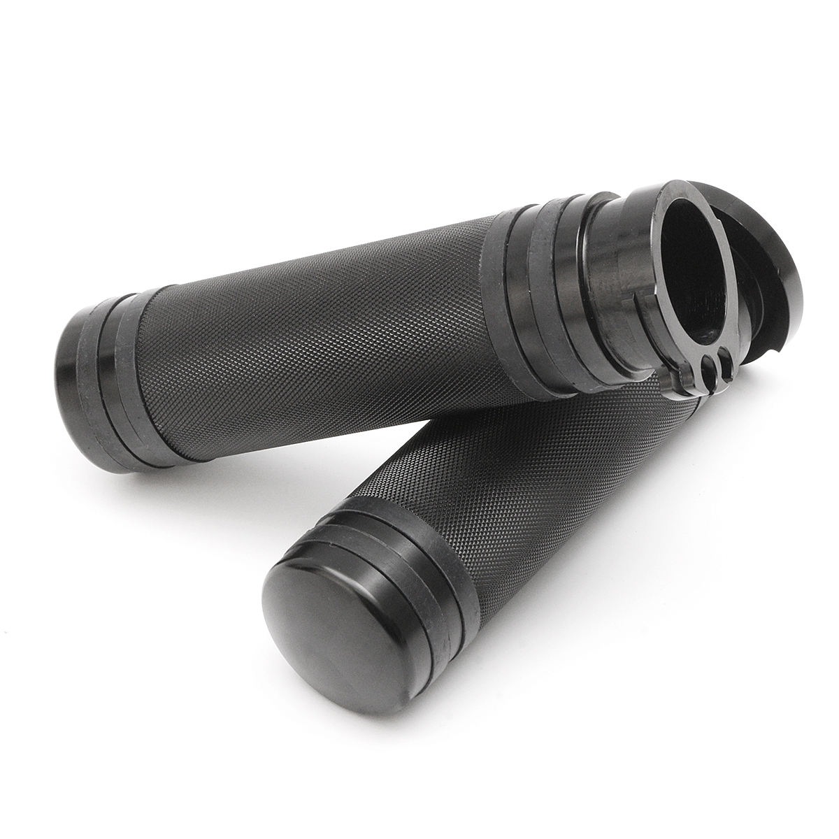 Pair-1inch-25mm-Motorcycle-Handlebar-Hand-Grips-For-Harley-Sportster-Cruiser-Bobber-1257008