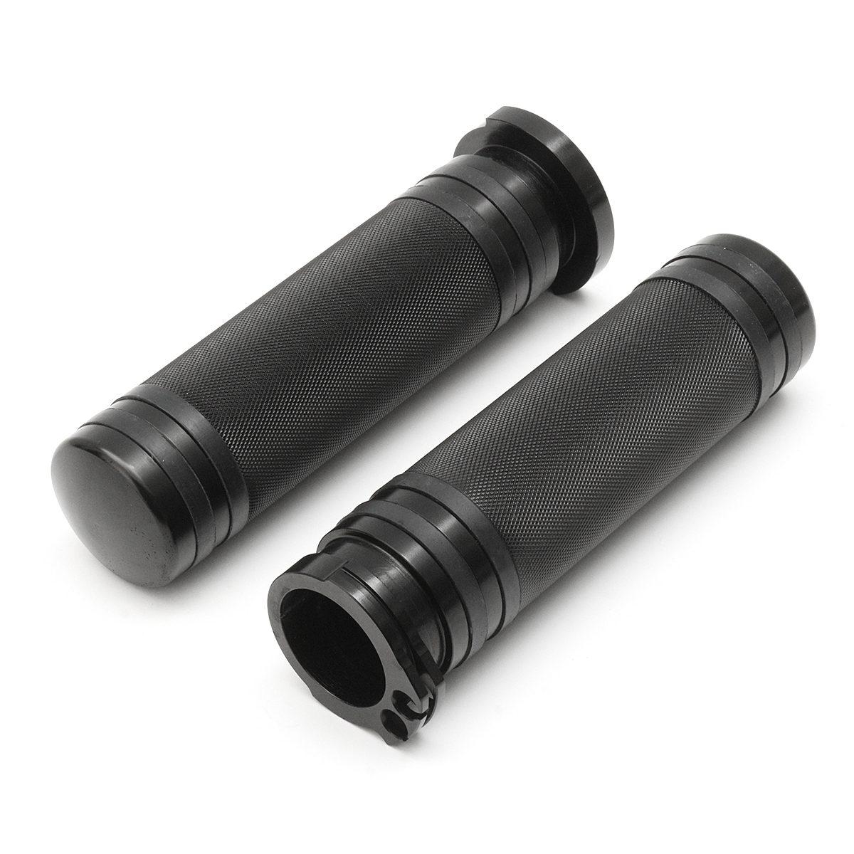 Pair-1inch-25mm-Motorcycle-Handlebar-Hand-Grips-For-Harley-Sportster-Cruiser-Bobber-1257008