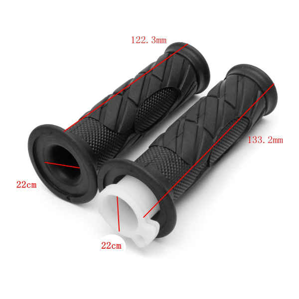 Pair-78in-22mm-Motorcycle-Throttle-Handlebar-Grip-For-Gy6-50cc-150cc-Scooter-Moped-Taotao-1132124