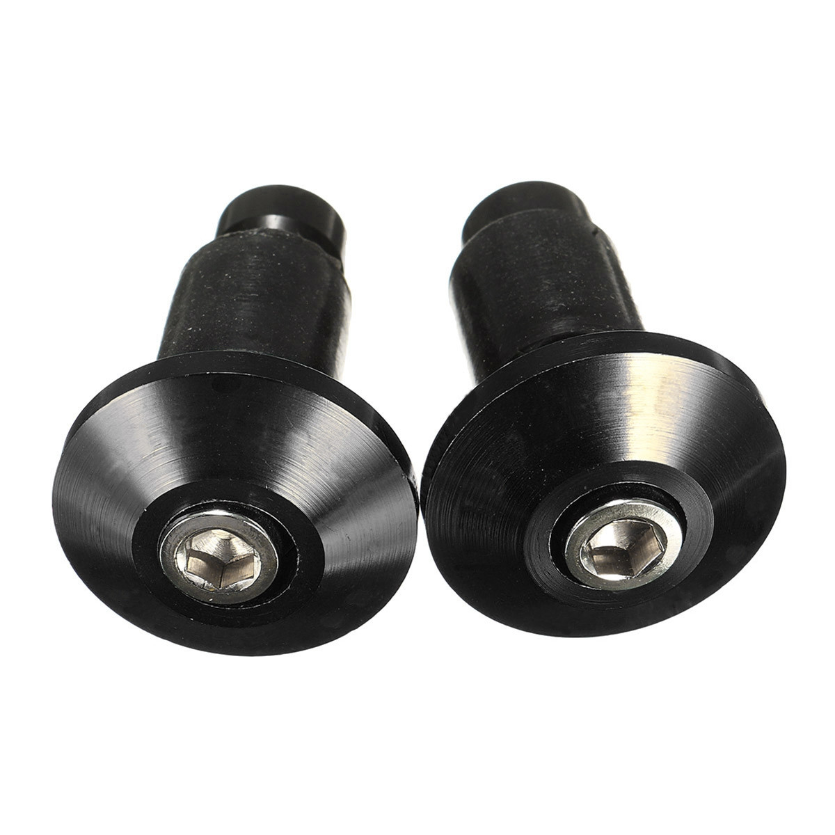Pair-78inch-Universal-Handlebar-Hand-Grips-Bar-End-Plugs-Cap-Motorcycle-Bike-1125426