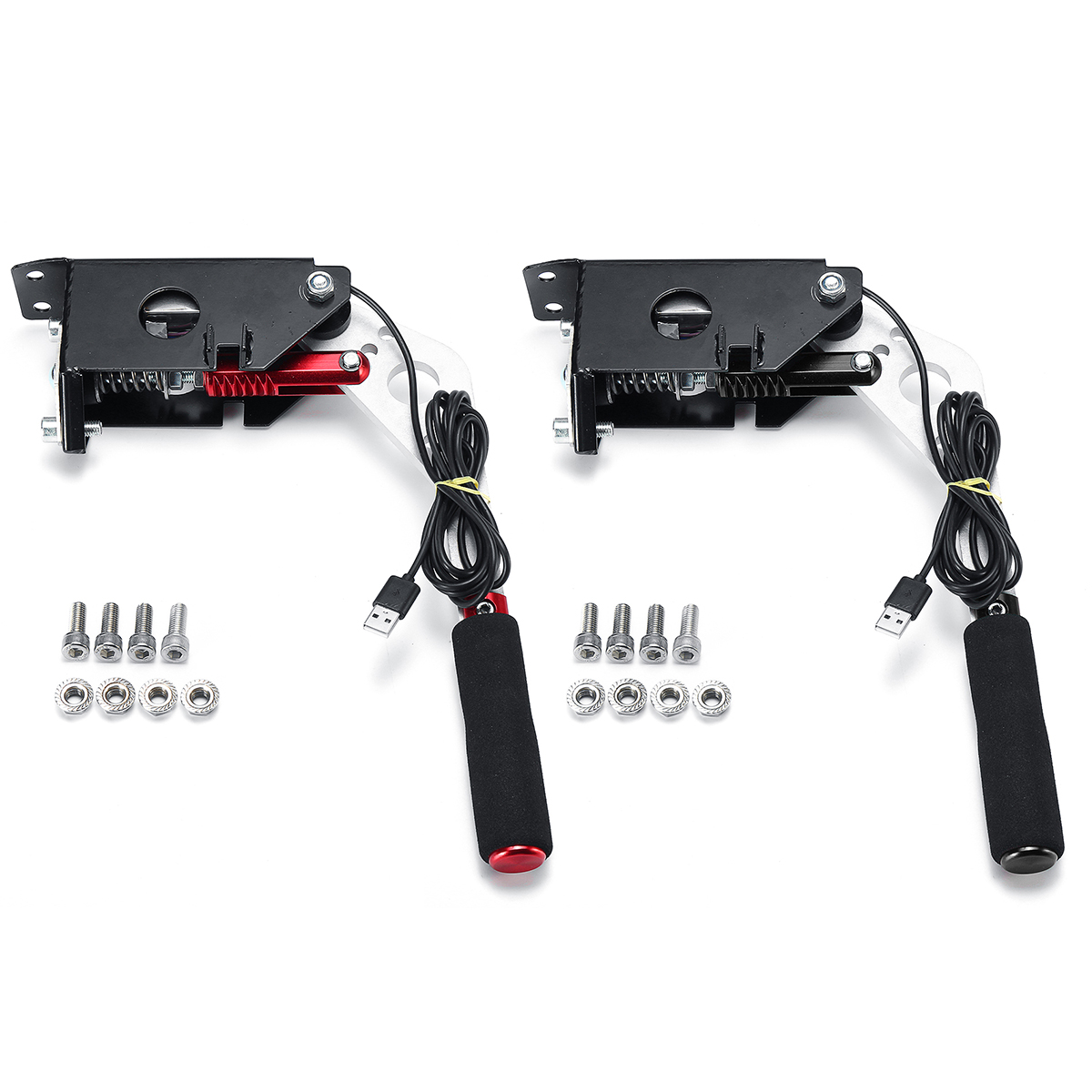 RedBlack-USB-Handbrake-Clamp-Screws-SIM-For-Racing-Games-G252729-T500-1506714