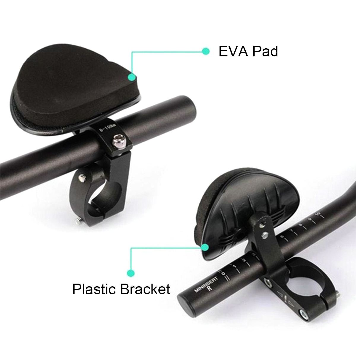 Road-Mountain-Bike-Bicycle-Aluminum-Alloy-Triathlon-Rest-Handlebar-Cycling-Race-1770783