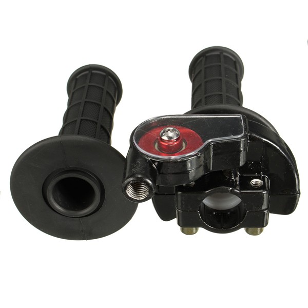 Rubber-Twist-Throttle-Handlebar-Grips-78inch-22mm-with-Cable-Motorcycle-1017145