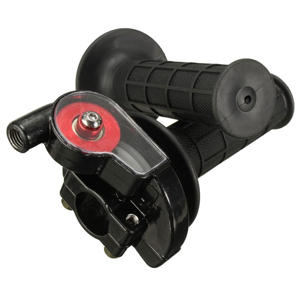 Rubber-Twist-Throttle-Handlebar-Grips-78inch-22mm-with-Cable-Motorcycle-1017145