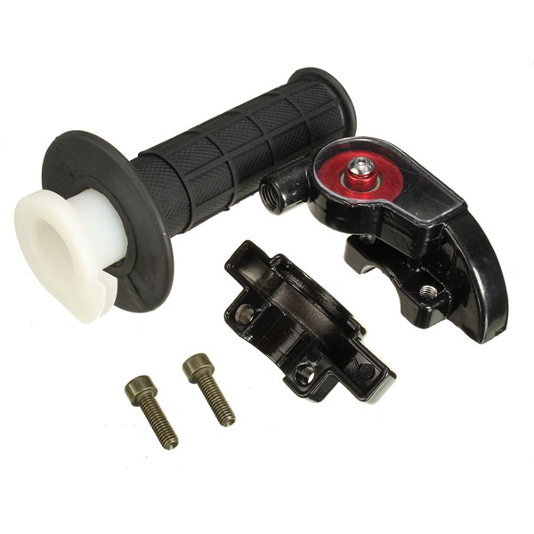 Rubber-Twist-Throttle-Handlebar-Grips-78inch-22mm-with-Cable-Motorcycle-1017145