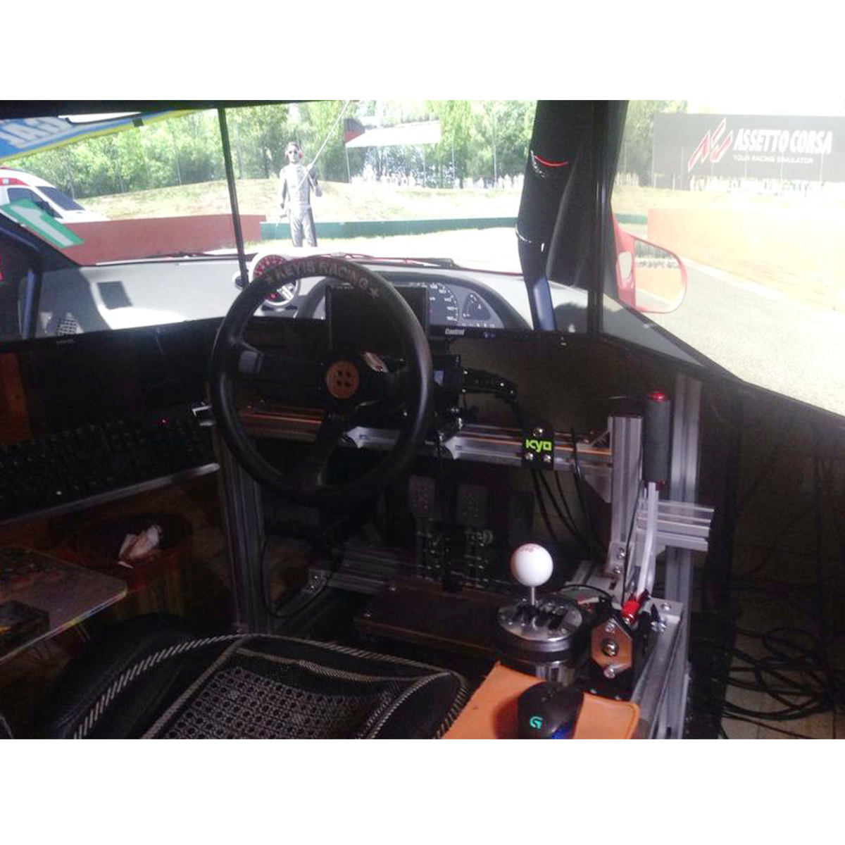USB-Handbrake-Hydraulic-Lever-SIM--Clamp-For-Racing-Games-G252729-T500-FANATECOSW-DIRT-RALLY-1435808