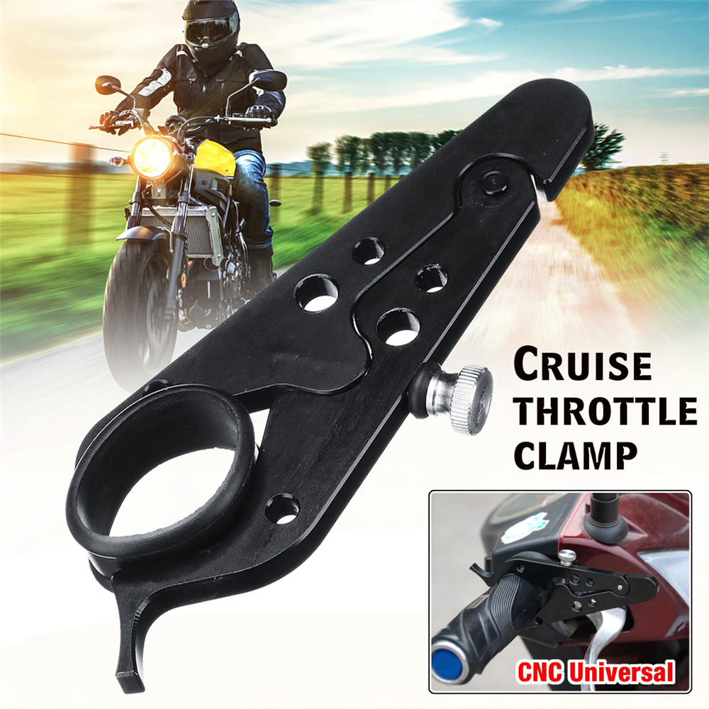 Universal-Black-Motorcycle-Control-Throttle-Lock-Retainer-Handlebar-Grip-1433336