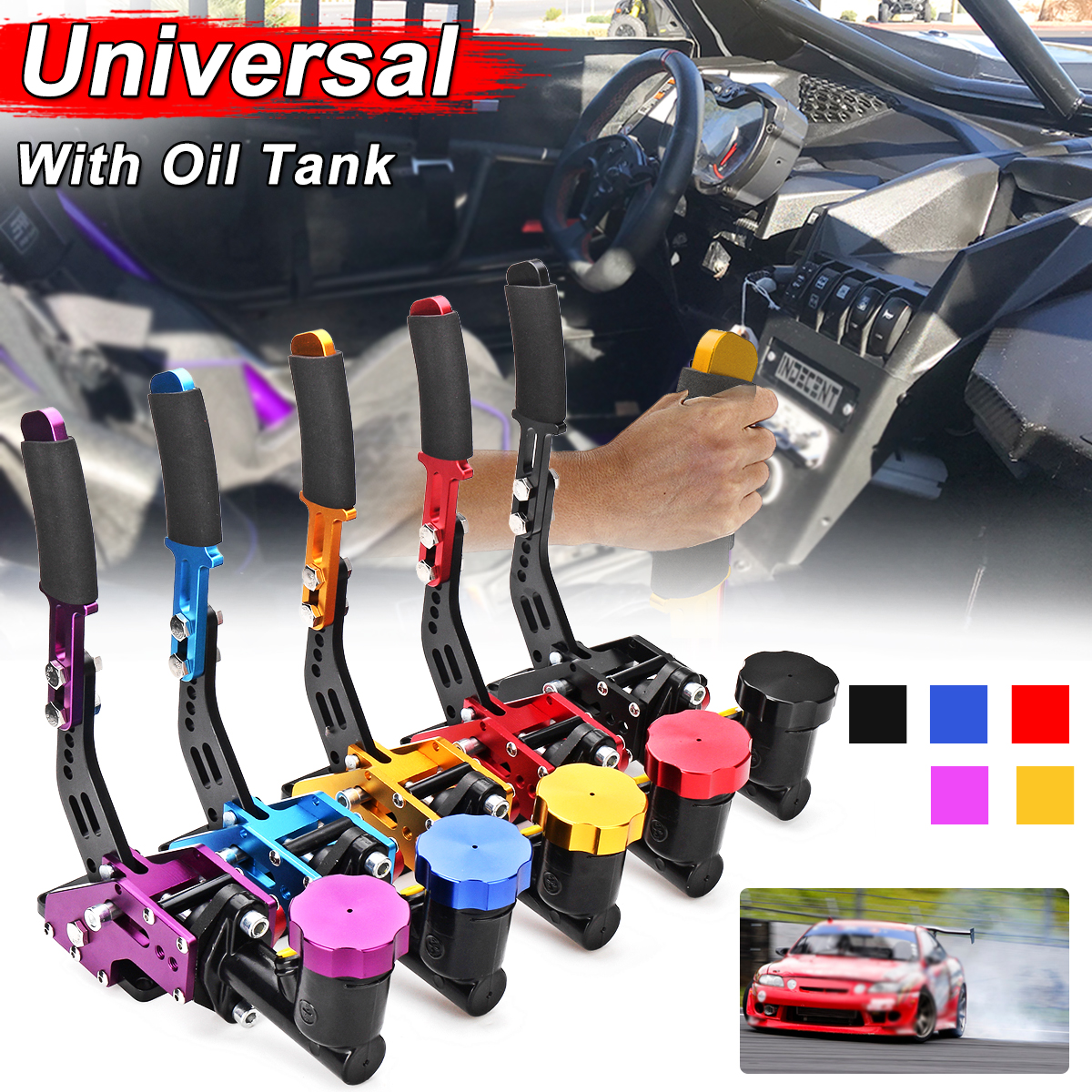 Universal-Hydraulic-Drift-Hydro-Racing-E-Brake-Racing-Handbrake-Brake-Lever-Oil-Tank-1531441