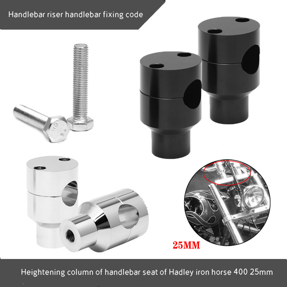25MM-Universal-Heightening-Column-Of-Retro-Handlebar-Seat-For-Harley-Iron-Horse-400-1693603