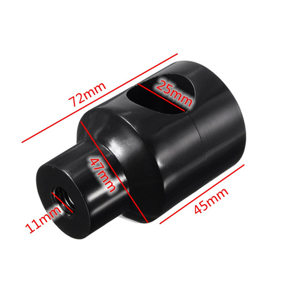 25mm-Black-Motorcycle-BilleT-Handlebar-Holder-Risers-For-Harley-Davidson-1104581