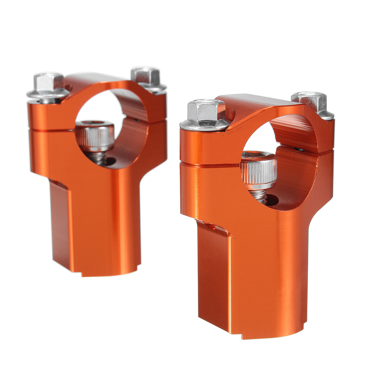 28mm-Handlebar-Mounts-Clamp-Riser-52mm-Height-For-Dirt-Bike-KTM-125-530cc-SXEXC-1150104