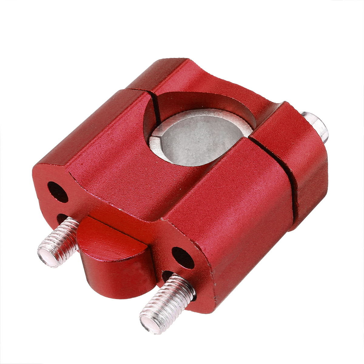 2PCS-HandleBar-Riser-Mount-Clamp-Adapter-22--28mm-Alu-Dirt-Bike-ATV-Universal-1722285