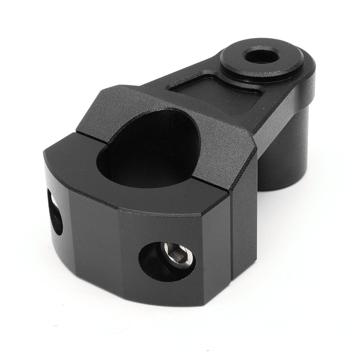 2pcs-28mm-Aluminum-Motorcycle-Handlebar-Fat-Bar-Mount-Riser-Clamps-Universal-1133453