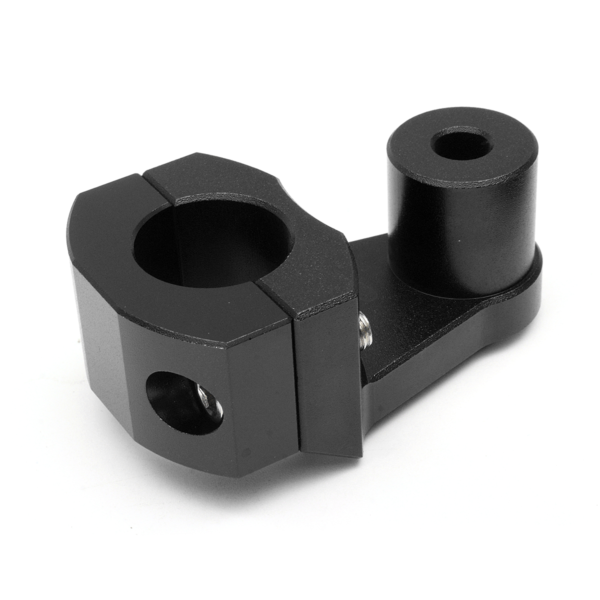 2pcs-28mm-Aluminum-Motorcycle-Handlebar-Fat-Bar-Mount-Riser-Clamps-Universal-1133453