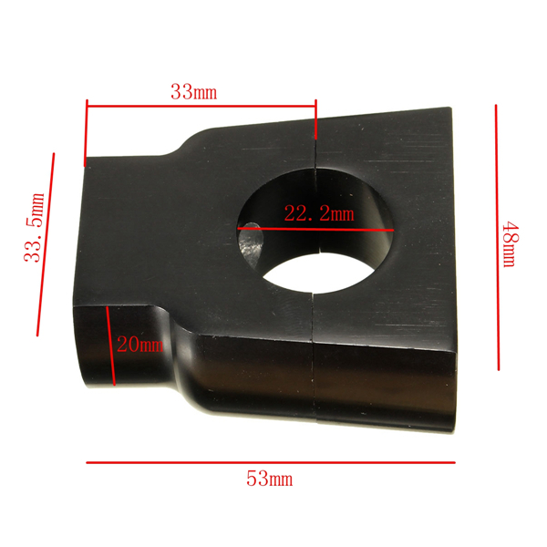 Motorcycle-Bike-78inch-22mm-Aluminium-Handlebar-Mount-Mounting-Risers-Clamp-988815