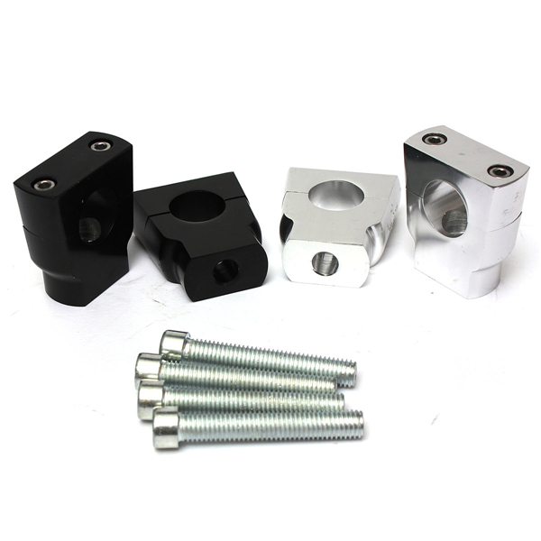 Motorcycle-Bike-78inch-22mm-Aluminium-Handlebar-Mount-Mounting-Risers-Clamp-988815