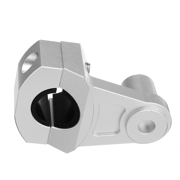 Pair-78inch-22mm-28mm-Silver-Motorcycle-Handlebar-Clamp-Aluminum-Mount-Bracket-1173213