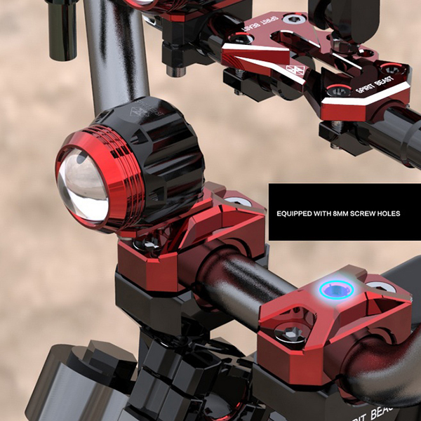 SPIRIT-BEAST-Pair-2228mm-07811in-Motorcycle-Handlebar-Riser-Heighten-Device-Motocross-Dirt-Bike-1119945