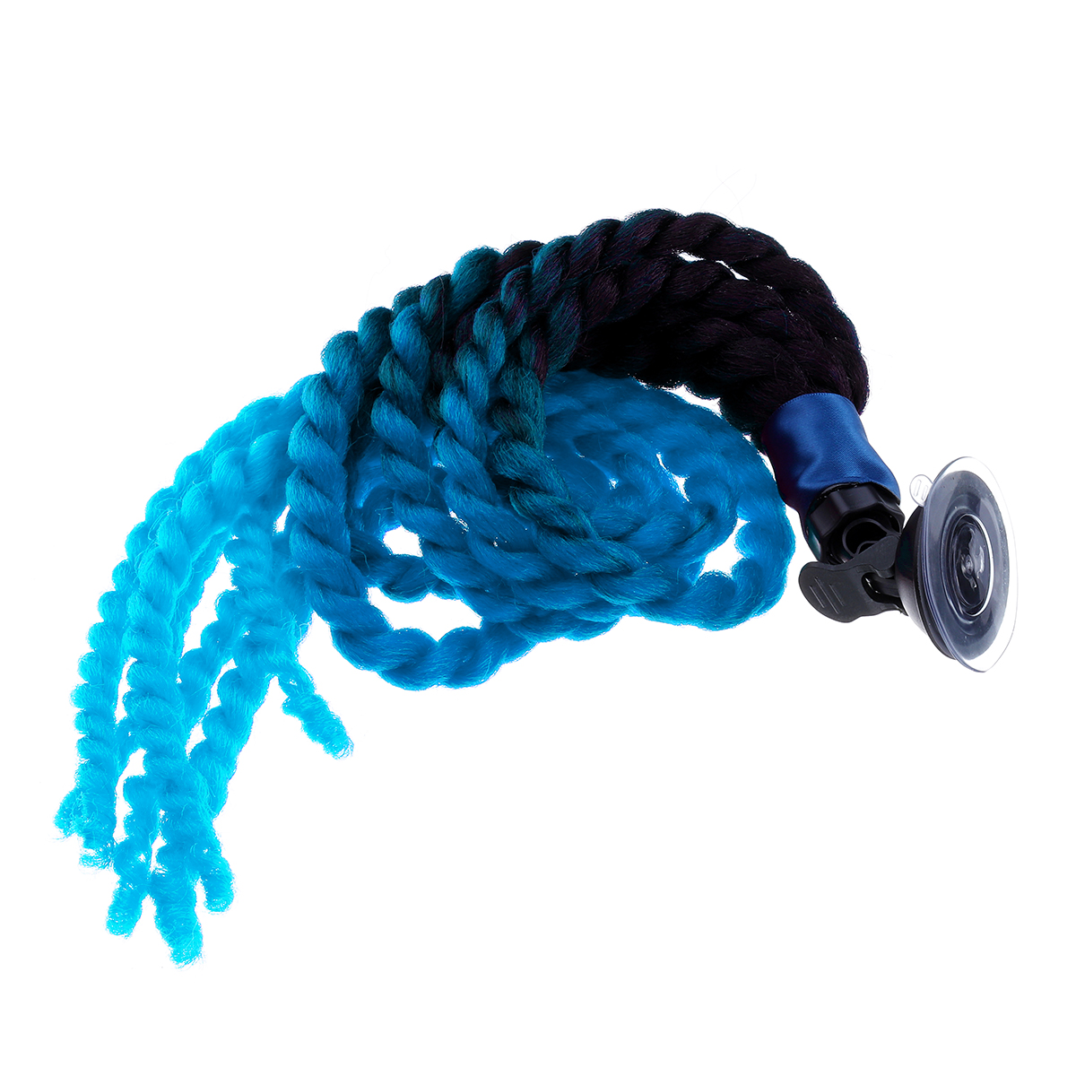 10Colours-24inch-Helmet-Pigtails--Ponytail-Motorcycle-Bike-Helmet-Braids-Removable-1454133