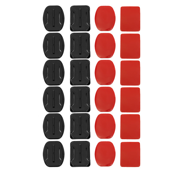 24-pcs-Helmet-Accessories-Flat-Curved-Adhesive-Pad-Mount-For-Gopro-Hero-3-3-4-5-1273651