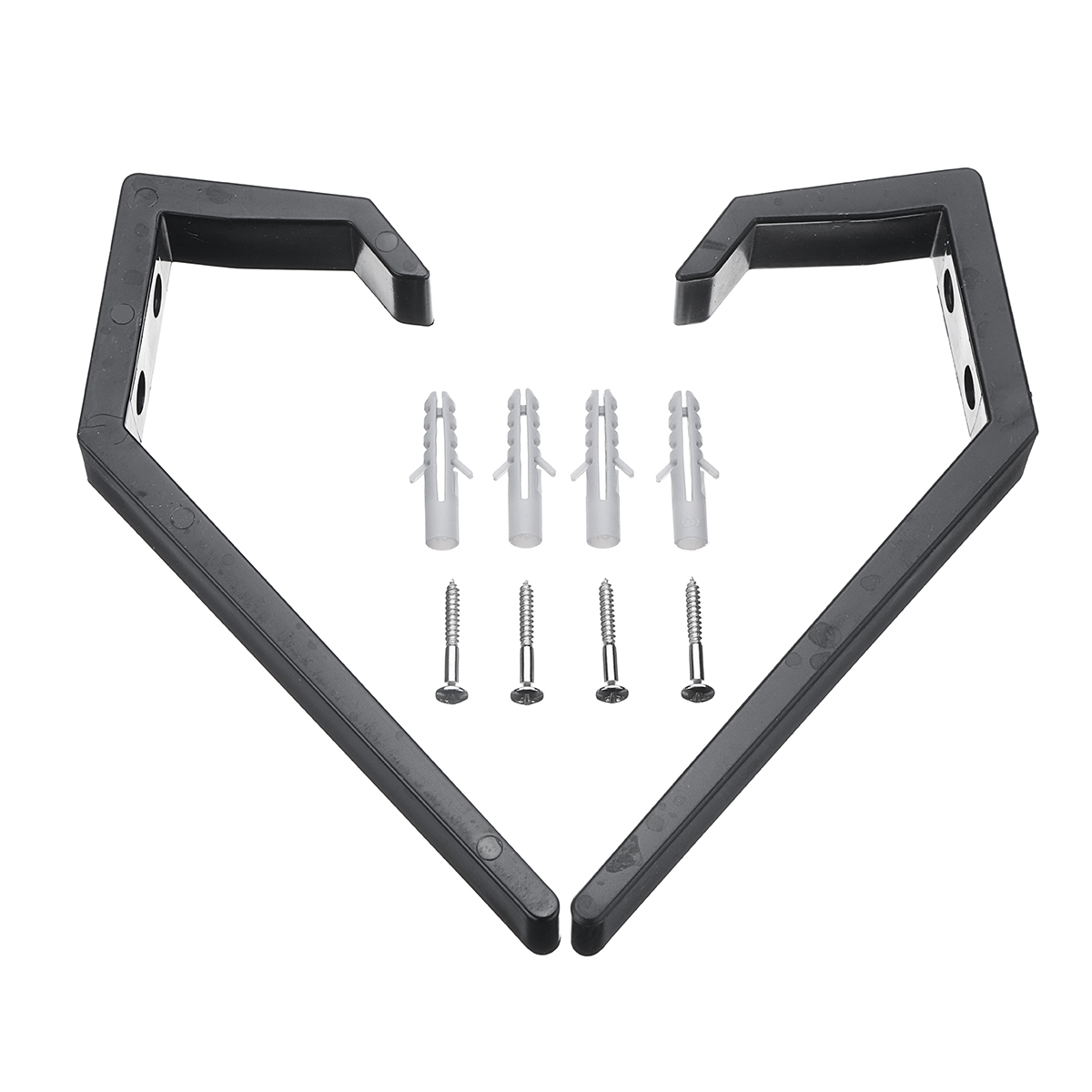 2pcs-Helmet-Holder-Hook-Jacket-Bags-Wall-Mount-Cloth-Display-Rack-Hanger-1355176