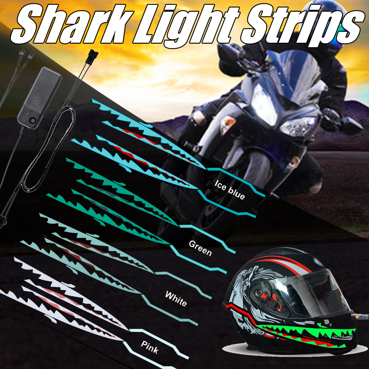 2pcs-Motorcycle-LED-Helmet-Shark-Style-Night-Signal-Light-Strip-Bar-Luminous-Modified-Strip-Helmet-S-1690654