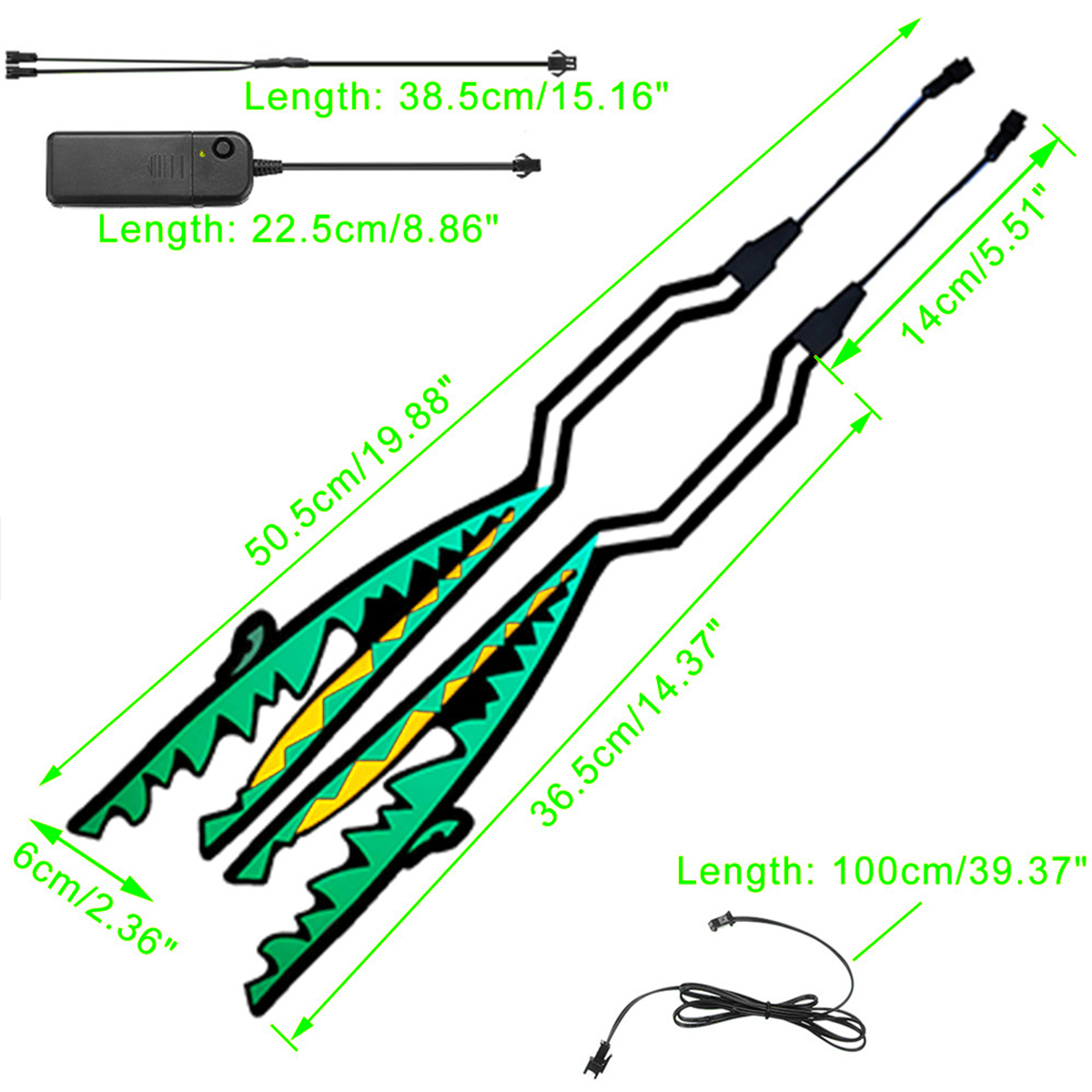 2pcs-Motorcycle-LED-Helmet-Shark-Style-Night-Signal-Light-Strip-Bar-Luminous-Modified-Strip-Helmet-S-1690654