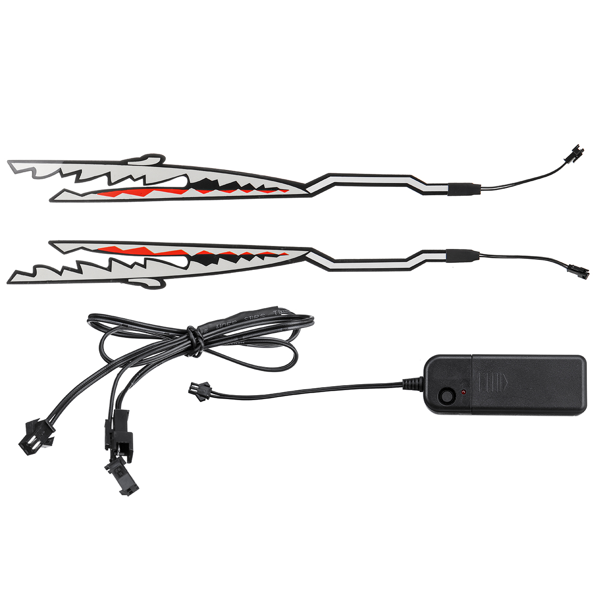 2pcs-Motorcycle-LED-Helmet-Shark-Style-Night-Signal-Light-Strip-Bar-Luminous-Modified-Strip-Helmet-S-1690654